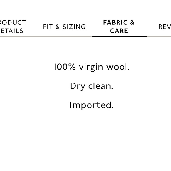 Banana Republic Lido Wide Leg Italian Wool Pants Black 2 - Picture 8 of 8